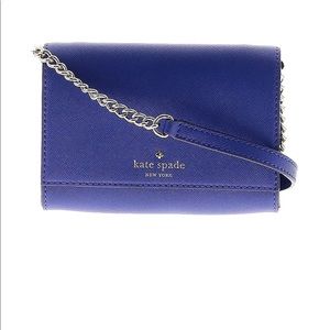 Kate spade blue crossbody bag
